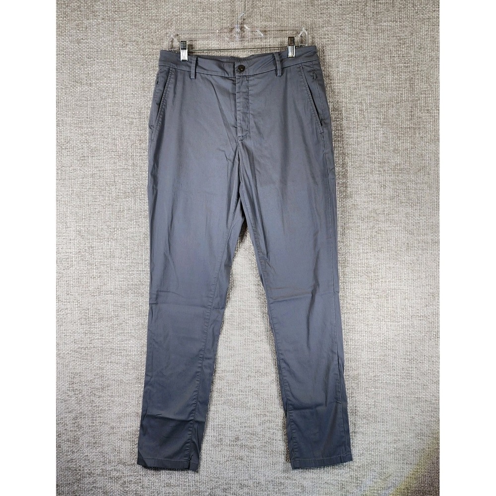 Birddogs Performance Chino Pants Inner Liner Mens 32x32 Gray Comfort Fit Golf